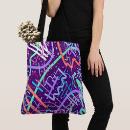 Kaart van de sterren tote bag