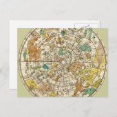 Kaart van de sterren van het noordelijk luchtruim (Voorkant / Achterkant)