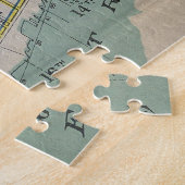  kaart van de storingsindicator (1912) legpuzzel (Zijkant)