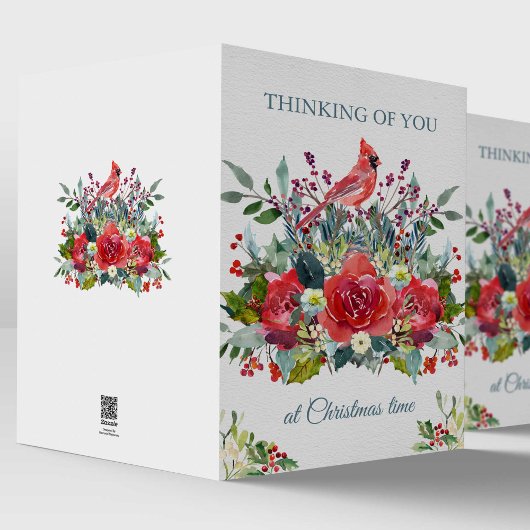 Kaart | van de Sympathie van Kerstmis Boeket &