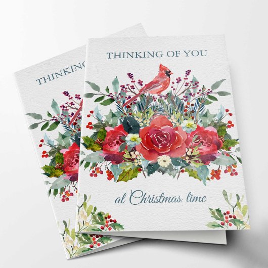 Kaart | van de Sympathie van Kerstmis Boeket &