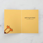 Kaart van de Thanksgiving van Turkije van Tucker (Binnen)