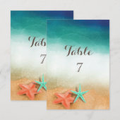 Kaart van de Tropische Beach Zee Table (Voorkant / Achterkant)