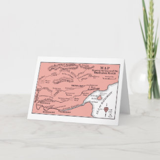 Kaart van de Truelove River Kaart