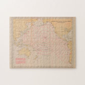  kaart van de tsunami van Hawaï (1947) Legpuzzel (Horizontaal)