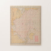  kaart van de tsunami van Hawaï (1947) Legpuzzel (Verticaal)