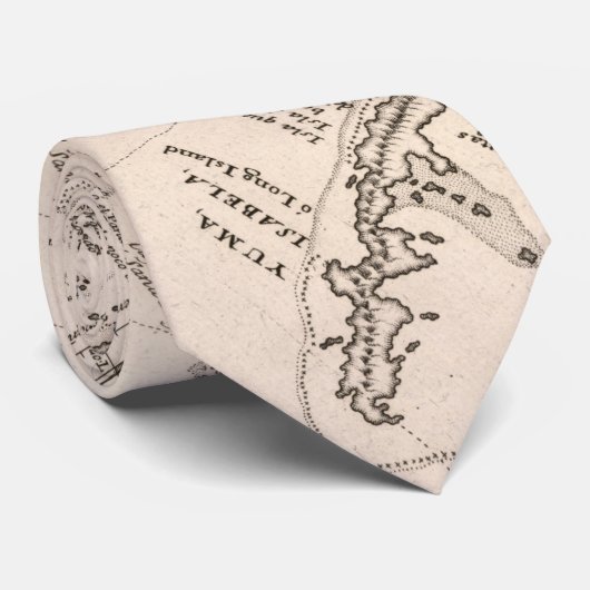 kaart van de Turken en Caïro (1782) Stropdas (Opgerold)