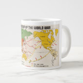 kaart van de Tweede Wereldoorlog Grote Koffiekop (Voorkant rechts)