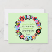 kaart van de Uitnodiging van de Grote Floral van d (Voorkant)