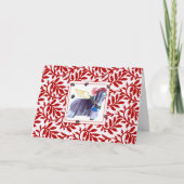 Kaart van de Vakantie van de Collie NOEL van de (Voorkant)