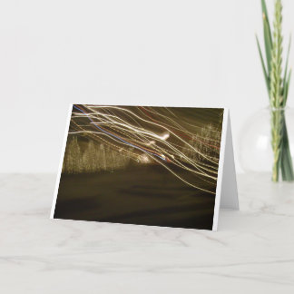 Kaart van de Vakantie van de Foto van de Lichten