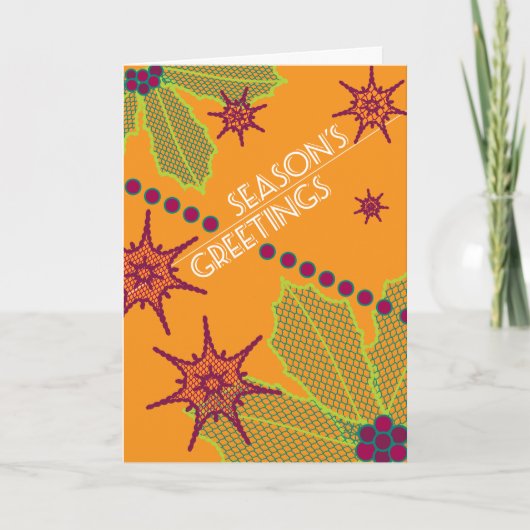 Kaart van de Vakantie van de Groeten van het (Voorkant)