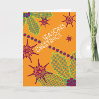 Kaart van de Vakantie van de Groeten van het