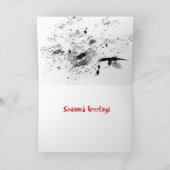 Kaart van de Vakantie van de Groeten van Ho Ho van (Binnen)