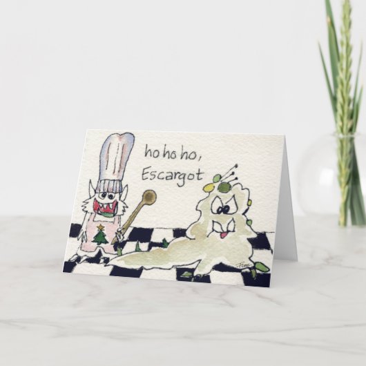 Kaart van de Vakantie van de Groeten van Ho Ho van (Voorkant)