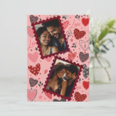  Kaart van de Valentijn - Romantische zin (Staand voorkant)