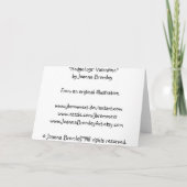 Kaart van de Valentijn van egels (Achterkant)