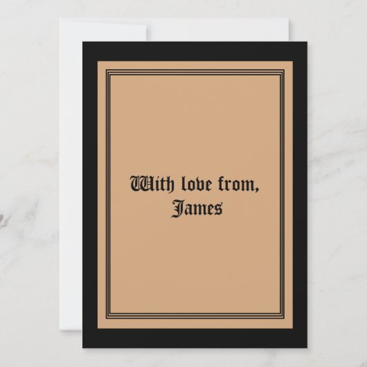  kaart van de Valentijn van het hart van een vrouw (Achterkant)