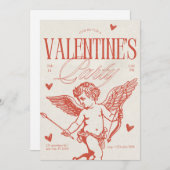 Kaart van de Valentijnsdag (Voorkant / Achterkant)