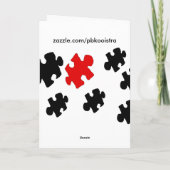 Kaart van de Valentijnsdag van de Liefde van het (Achterkant)