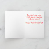 Kaart van de Valentijnsdag van het golden (Binnen)