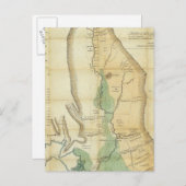 Kaart van de vallei van de Sacramento (Voorkant / Achterkant)