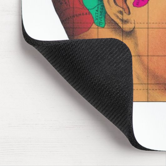 kaart van de verbeelding muismat (Hoek)