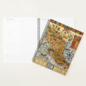 Kaart van de Verenigde Mexicaanse Staten Planner (Display)