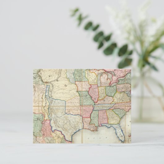 Kaart van de Verenigde Staten (Staand voorkant)