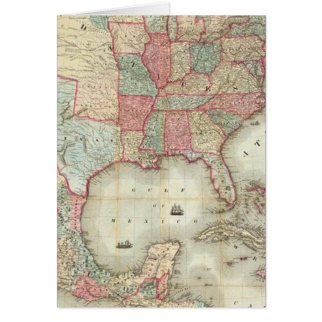 Kaart van de Verenigde Staten (Voorkant)
