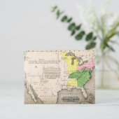 Kaart van de Verenigde Staten (Staand voorkant)