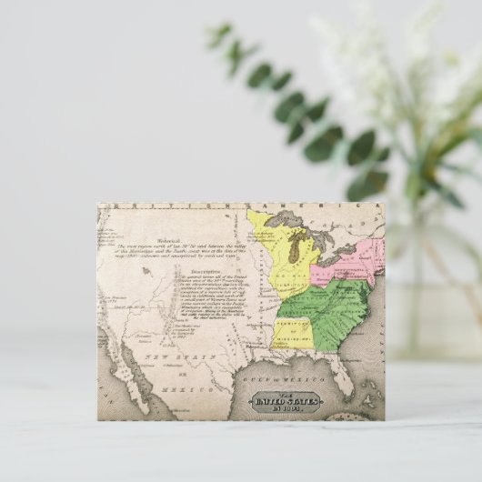 Kaart van de Verenigde Staten (Staand voorkant)