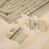  kaart van de Verenigde Staten (1864) Legpuzzel (Zijkant)