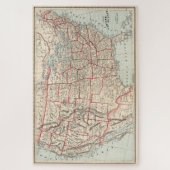  kaart van de Verenigde Staten (1893) Legpuzzel (Verticaal)