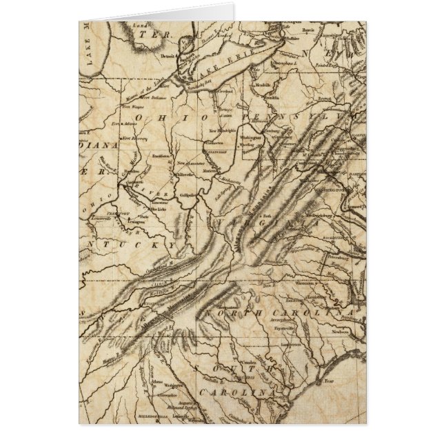 Kaart van de Verenigde Staten 2 (Voorkant)