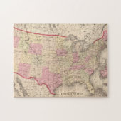 Kaart van de Verenigde Staten 5 Legpuzzel (Horizontaal)