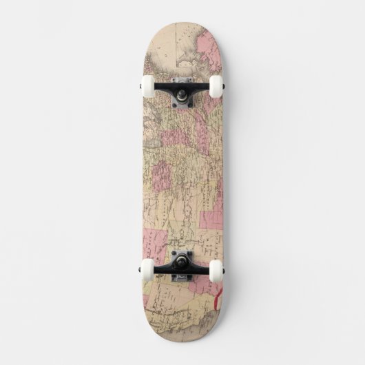 Kaart van de Verenigde Staten 5 Persoonlijk Skateboard (Voorkant)