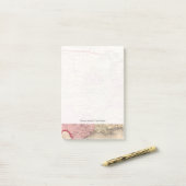Kaart van de Verenigde Staten 5 Post-it® Notes (Op bureau)