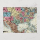 Kaart van de Verenigde Staten, Canada, Mexico (Voorkant)