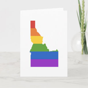 Kaart van de Verenigde Staten  De staat Idaho