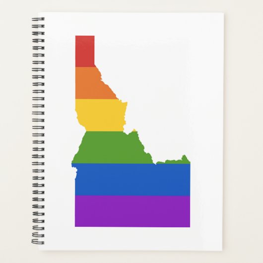 Kaart van de Verenigde Staten | De staat Idaho Planner (Voorkant)