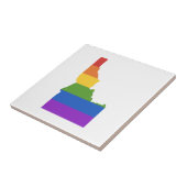 Kaart van de Verenigde Staten | De staat Idaho Tegeltje (Zijkant)