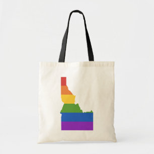 Kaart van de Verenigde Staten De staat Idaho Tote Bag
