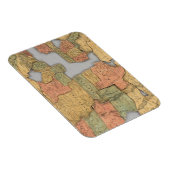 Kaart van de Verenigde Staten en Canada Magneet (Rechterzijde)