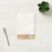 Kaart van de Verenigde Staten en Canada Post-it® Notes (Kantoor)