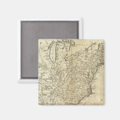 Kaart van de Verenigde Staten Magneet (Voorkant / Achterkant)