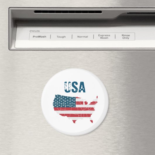 Kaart van de Verenigde Staten Magneet (Insitu (Vaatwasser))