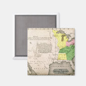 Kaart van de Verenigde Staten Magneet (Voorkant / Achterkant)