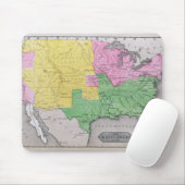 Kaart van de Verenigde Staten Muismat (Met muis)