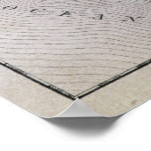 Kaart van de Verenigde Staten Poster (Hoek)